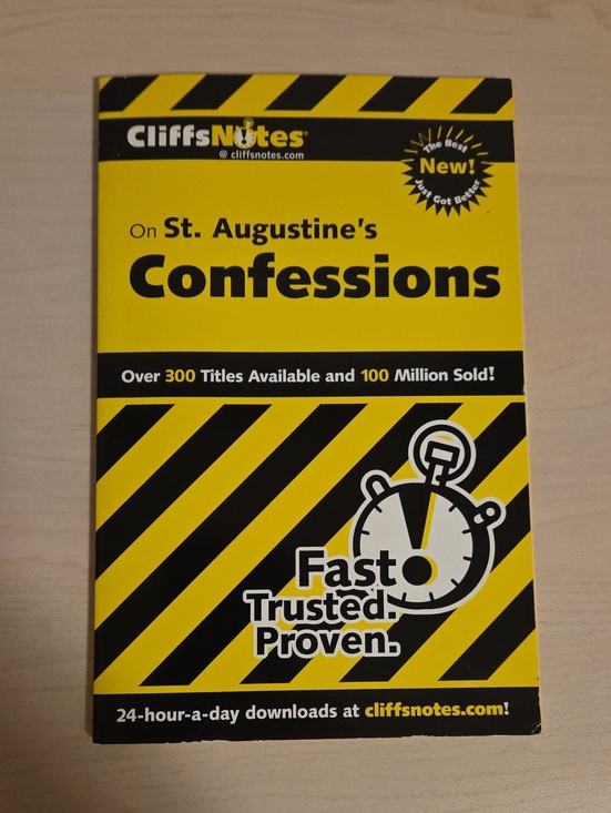 Stacey Magedanz, MLS Other - CliffsNotes on St. Augustine's Confessions by Stacey Magedanz, MLS